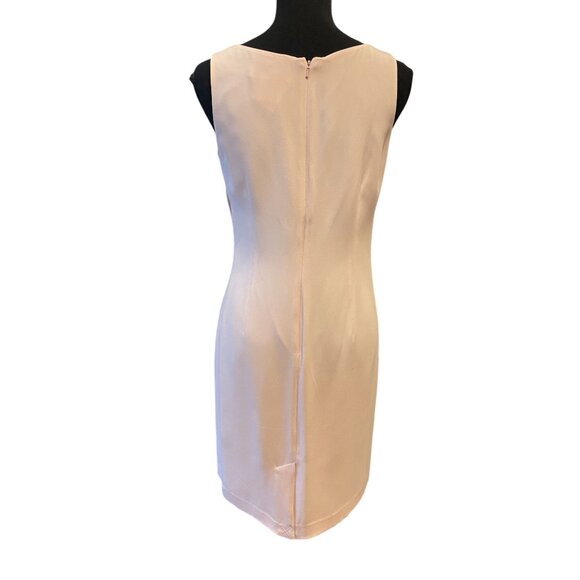 100% silk dress blazer set pink sheath stunning 80's suit sz 8 Vintage classic - Picture 14 of 14